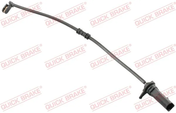 Warning Contact, brake pad wear